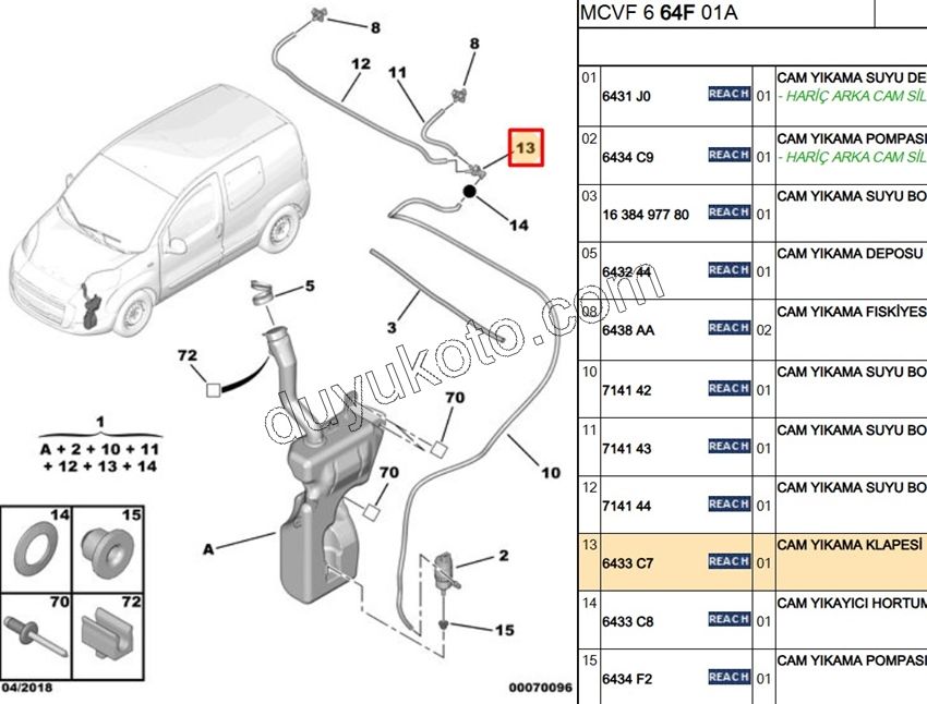 REKOR CAM SU FISKIYE HORTUM PBP 3LU