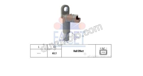 SENSOR EKSANTRIK KONUM 1.4HDİ Euro4 02/11 9660582080