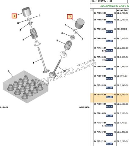 FINCAN SUBAP EB2 3.080 MM
