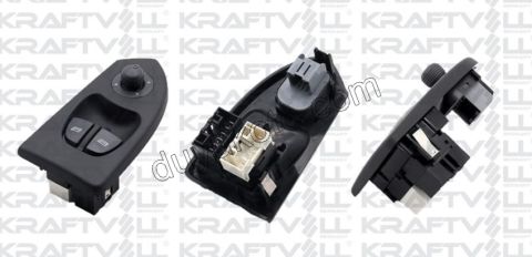 Cam Açma Anahtarı Ön Sol (Sürücü)   DCT2 BXR2 2LI (EL.AYNA+)