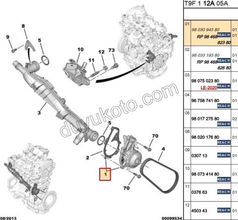 Devirdaim Su Pompası 1.2CC 130HP