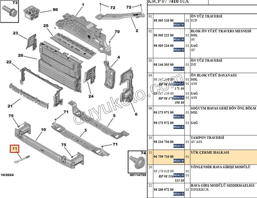 CEKI DEMIRI P3082 PRT4 CMBE