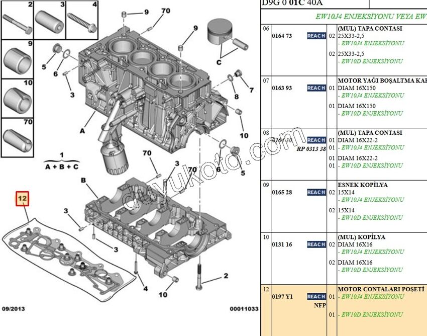 CONTA TK EW10J4 EW7J4 (ALT)