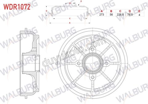 Arka Fren Kampanası P207 P207SW C33 Rulmansız ABS SENSOR+