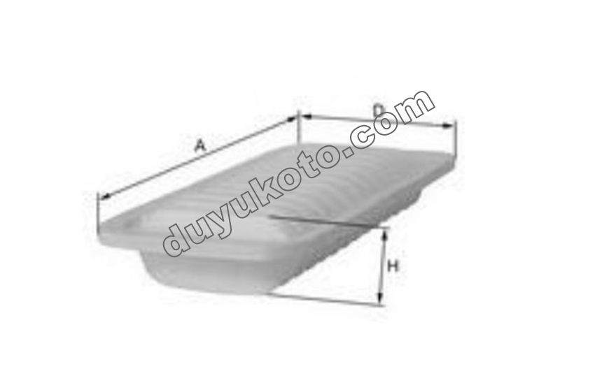 Peugeot 107 Hava Filtresi 1.0 Benzinli