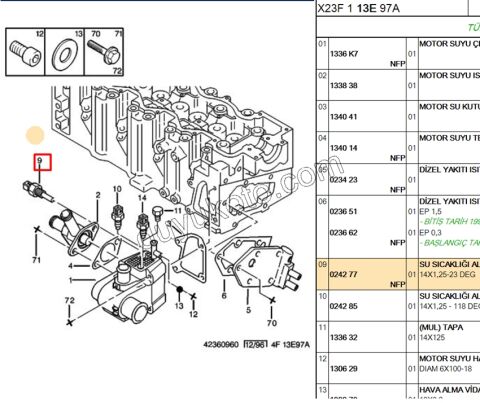 MUSUR SU SICAKLIK 1PIN P605 XU BXR1 DJ5TED BEYAZ SOKET PEMBE BLEZIK