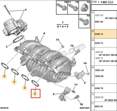Emme Manifold Contası   X 4AD EP3 P2081 KIRMIZI