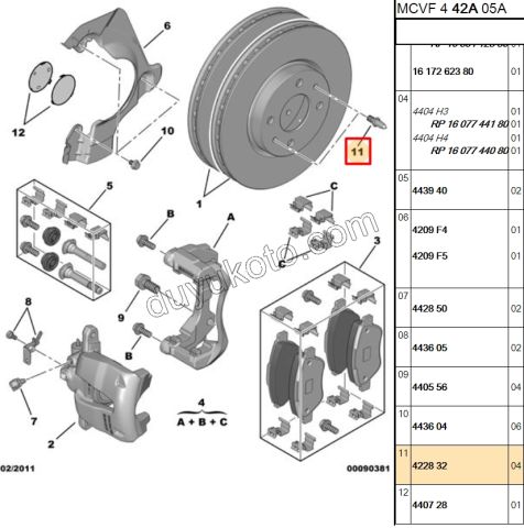 CIVATA JANT MERKEZLEME PBP FRN NM