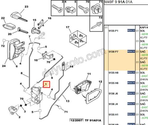 KILIT KAPI IC ON R PRT1 MAN