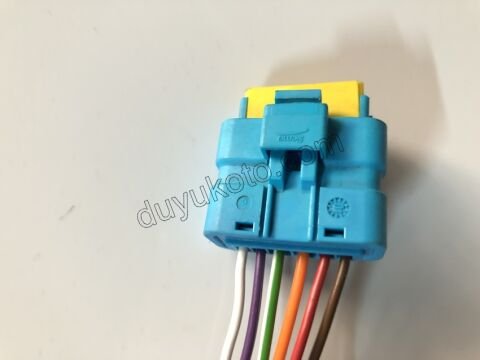 SOKET 6PIN SIGMA SAMANDIRA+DEBIMETRE+MAP SENSOR 6569.Q9 6541.LR 1920.EK