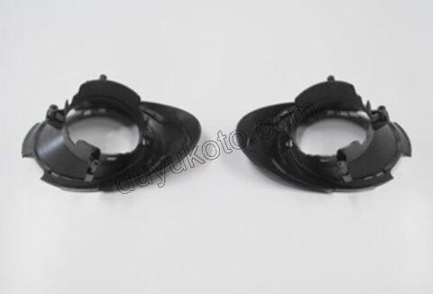 Sis Farı Çerçevesi Takım PRT31 MQ SIYAH (KROM-)