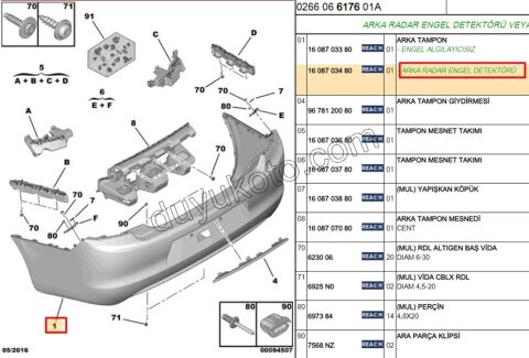 TAMPON ARKA CELY PARK SENS+