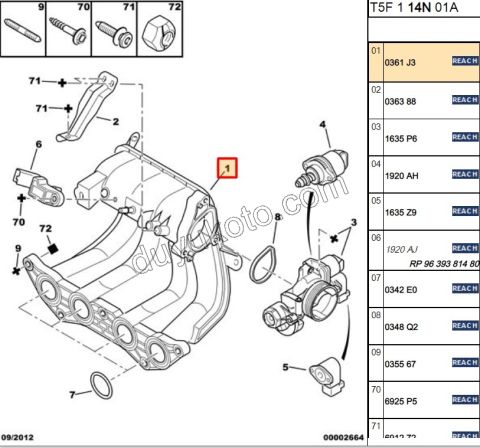 Emme Manifoldu Plastik TU3JP