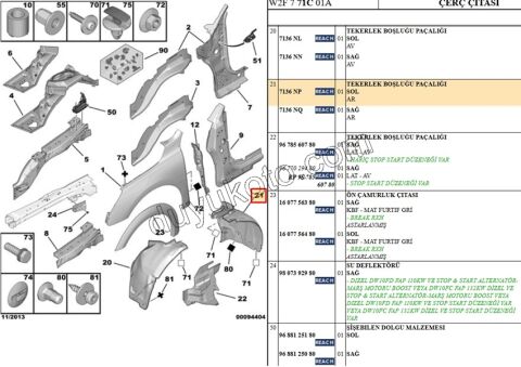 DAVLUMBAZ ON TEKER ARKA L P5081