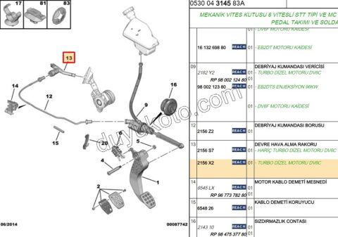 REKOR DEBRIYAJ ALT MERKEZ ARA T
