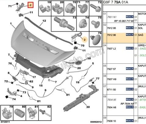 MENTESE MOTOR KAPUT R EXP3