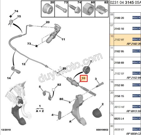 MERKEZ DEBRIYAJ UST C3 DV46