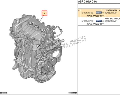 MOTOR KOMPLE EB2F P2081 P20081 P3082 60KW BLOK