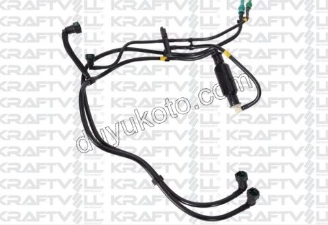 Enjektör Hortum Takımı Hava Alma Elcikli 1.6HDİ Euro4 P307 P308 P407 C41