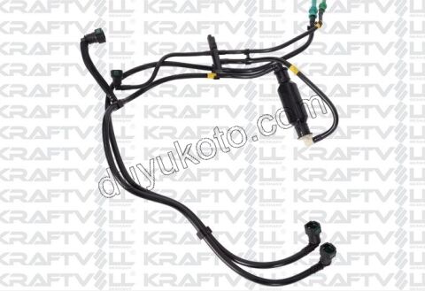 Enjektör Hortum Takımı Hava Alma Elcikli 1.6HDİ Euro4 P307 P308 P407 C41