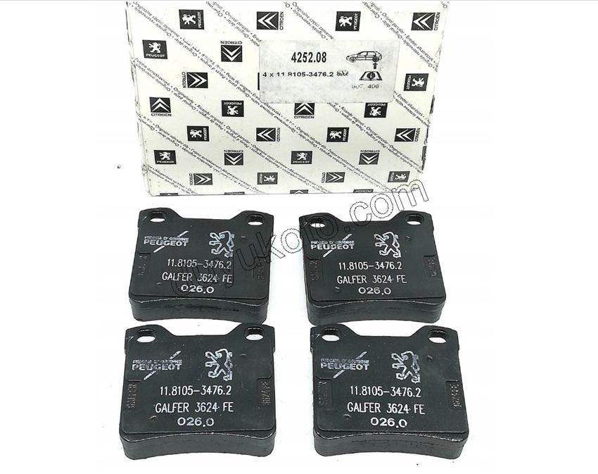 Fren Balatası Arka Tk P406 P607