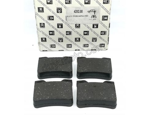 Fren Balatası Arka Tk P406 P607