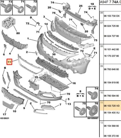 KROM CERCEVE ON PANJUR P20081MQ