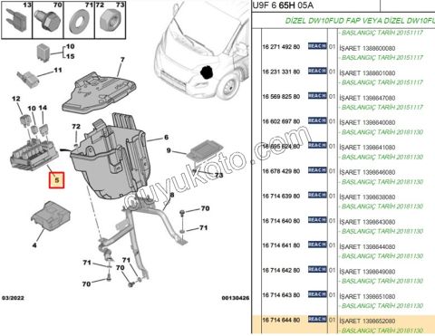 SİGORTA KUTUSU 1398652080