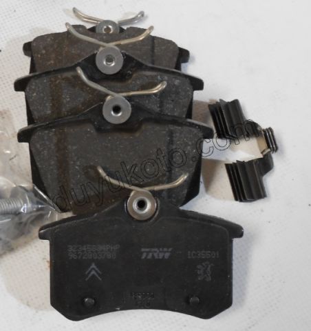 Fren Balatası Arka Tk C33