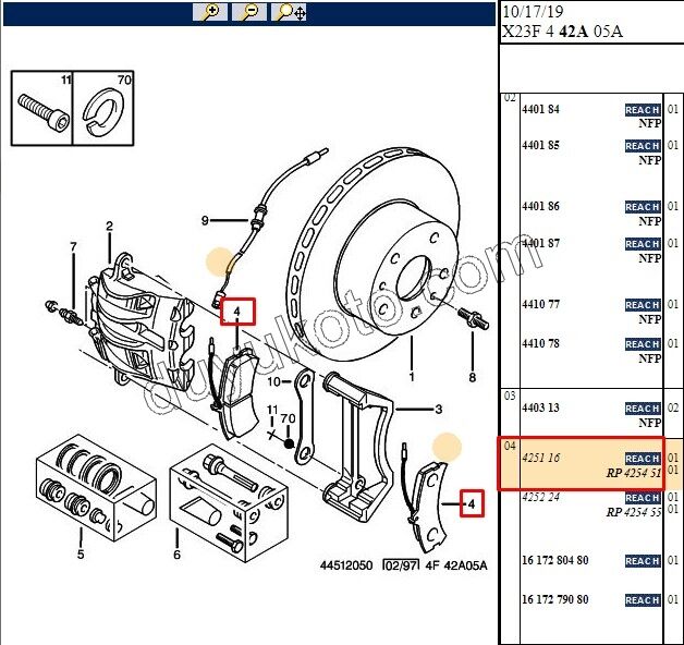 Fren Balatası Ön Tk 14Q BXR1 DCT1