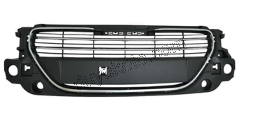 Ön Tampon Izgarası Orta P3011 (3 KROM++ YAZI--) PLAKA ALTI