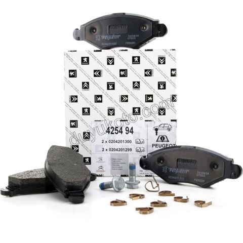 Fren Balatası Ön Tk P206 P206+