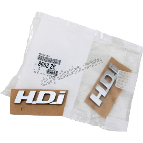 YAZI HDI KROM PRT2 1P 2P P206 P207 P307 P406