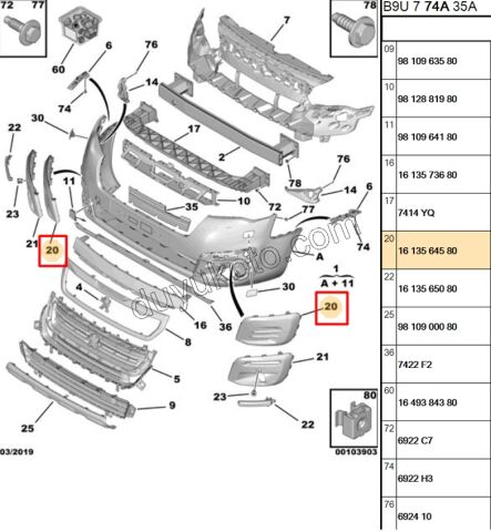 Sis Far Çerçevesi Takım SIS- LED- PRT3MQ2 2015 > PANELVAN