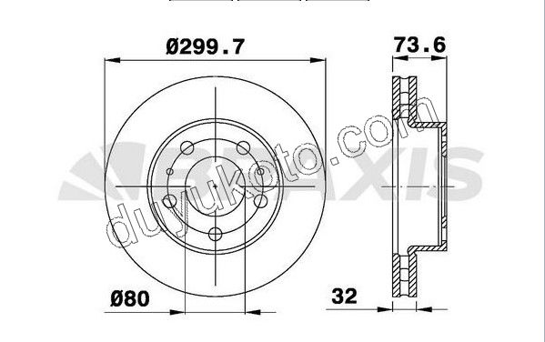 Ön Fren Diski Takım BXR3 20Q