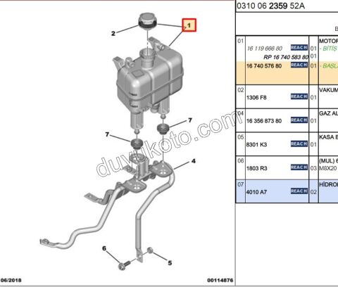 Radyatör Ek Depo YM BXR3MQ 2.0HDİ 135HP DW12R