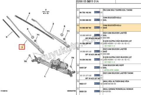KOL CAM SILGI METAL R P301