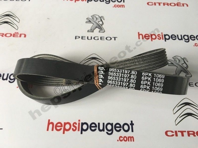 Alternatör V Kayışı 6PK1069 ET3J4 1.6İ 16V Benzinli P307