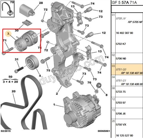 KUTUK RULMAN ALTER P4007 DW12
