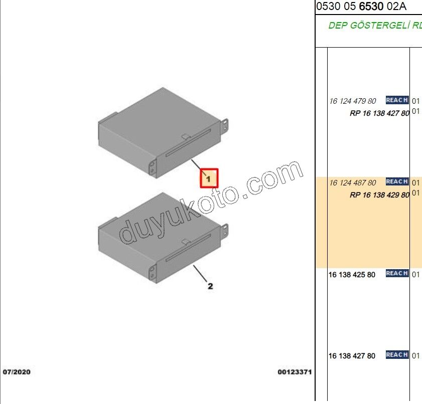 RADYO CD CALAR C42 DS41