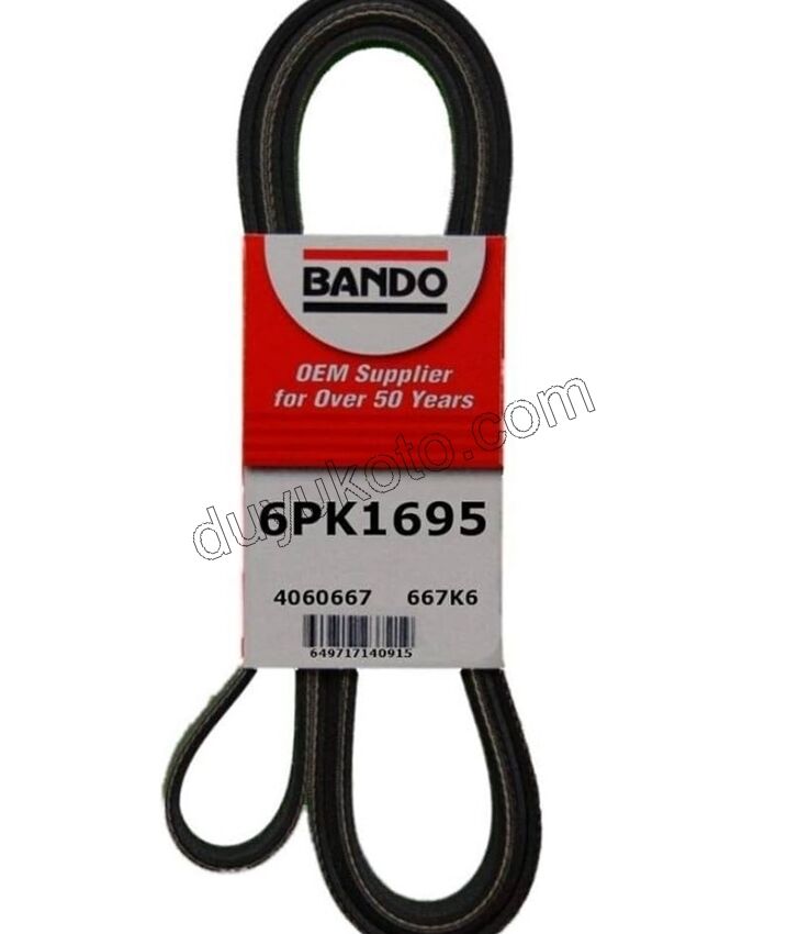 Alternatör V Kayışı 6PK1695 PRT1 1.9D, 1998/2003 Klimalı